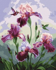 Набір для розпису по номерах. Букет 