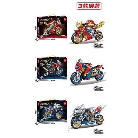 Конструктор 3 вида, в кор, МИКС ВИДОВ 767 шт. 40*28*8 см /24/