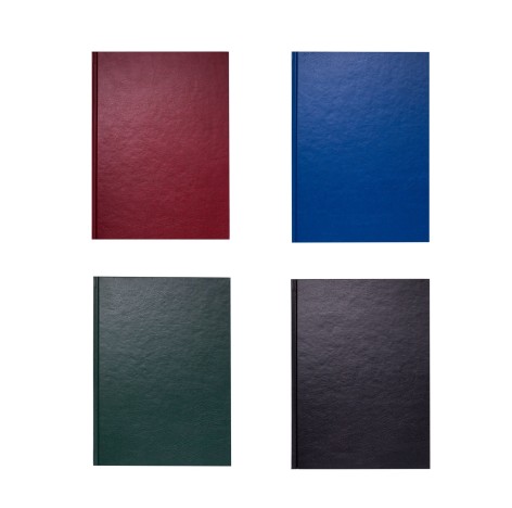 Книга учета 96л/клит,бумвинил,оф.(тв. обл), А4, ассорти