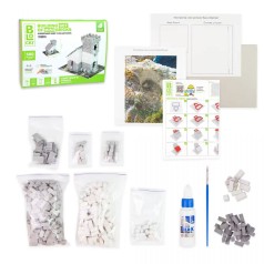 Строительный набор для творчества из мини-кирпичиков 