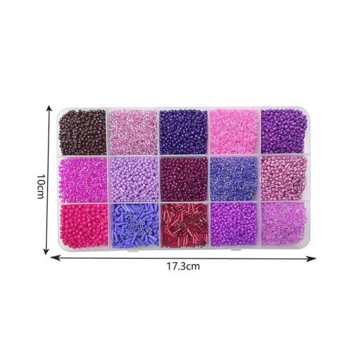 Набір бісеру в боксі 17,3*10 см 