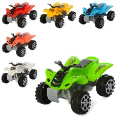Квадроцикл инерц., 6 цветов, кул., 11-11-4 см //