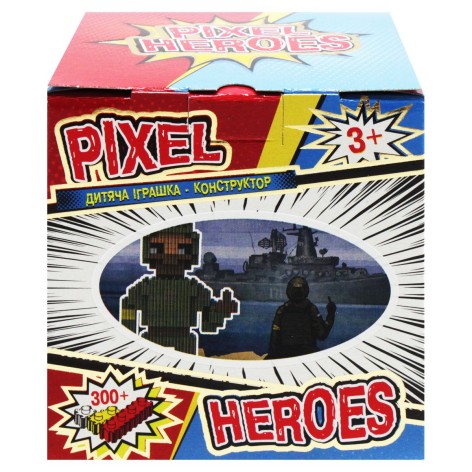 Конструктор "Pixel Heroes: Український Захисник", 374 под.