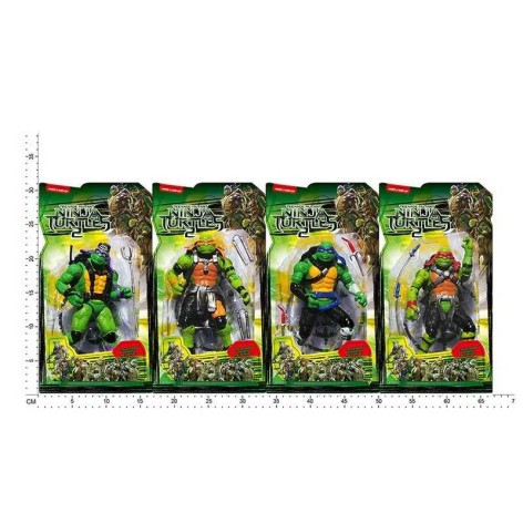 Герои 4 вида, на листе, микс видов 