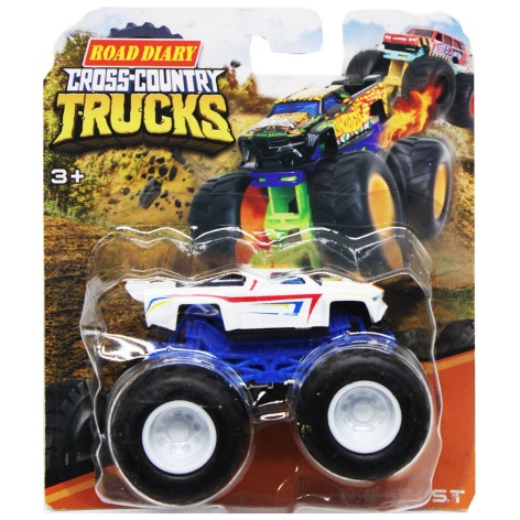 Машина металлическая на блистере БЕЛАЯ