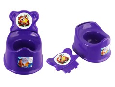 Горшок дитячий зі спинкою СИРЕНЕВИЙ, Бамсик 280*235*260