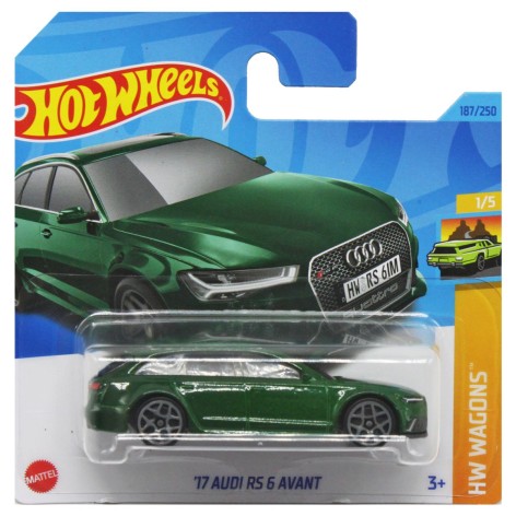 Базовая машинка Hot Wheels 17 audi rs 6 avant