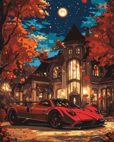 Картина по номерам - "Жизнь в роскоши" ©art_selena_ua, 40х50см