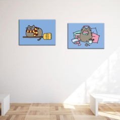 Комплект картин за номерами Pushin Fun (ITR-070)
