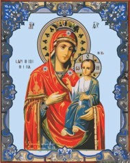Набор для росписи по номерам Богородица Strateg размером 40х50 см (GS1122)