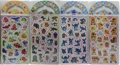 Наклейка - сумочка голографическая 13,5*30см, 12в.(100*12), цена за 4 шт. //