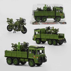 Машинка инерция, аксессуары, в слюде 