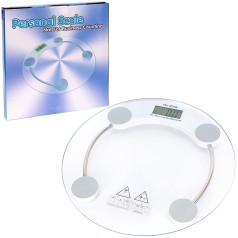 Веси підлогові побутові круглі до 180кг, D33см FO