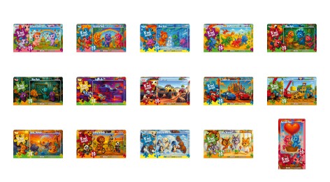 Пазлы 20 шт. мягкие с.10 (16) Danko Toys