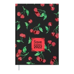 Дневник датированный 2022 SAVE, A5, черный