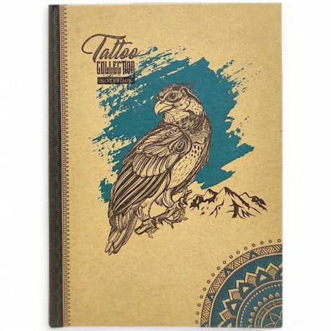 Блокнот крафт 15х20,5 см "Яструб"