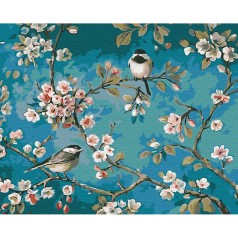 Синички на гілках