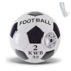 М'яч футбольний №2, PVC, 100 грам (сітка+голка в комплекті)