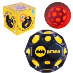 Пострибунчик-м'ячик антигравітаційний "Graviti ball Moon Ball" (6 см) світиться, чорний