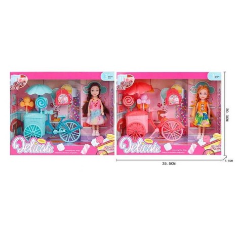 Лялька 2 види, в кор. 