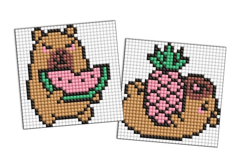 Набір з алмазною мозаїкою на магнітній основі для дітей 