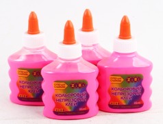 УЦЕНКА 30% Клей рожевий непрозорий на PVA-основі, 88 мл