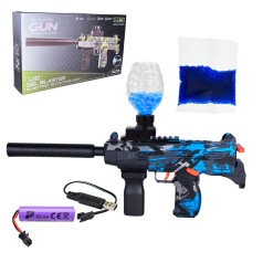 Автомат на акумуляторі, стріляє гелевими кулями, світло, аксесуари 623-7C