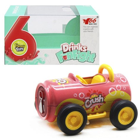 Машинка металева інерційна "Банка лимонада"