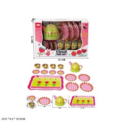 Іграшковий металевий посуд Чайний сервіз 16x9x24 см (96-2)