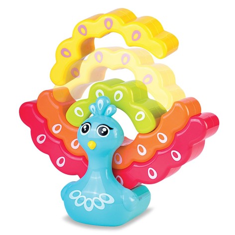 Іграшка-балансир KIDDI SMART "Веселкове павенятко" з музикою (4508-KS)