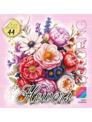 Розмальовка 200х200мм,100г, 8арк.,4+4,книжкове відкриття,2 скоби диз.24168