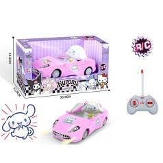 Р/К машина акумулятор 3.7 V, підсвічування, гумові шини, фігурка героя, в кор. 