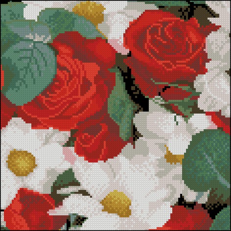 Алмазная мозаика на подрамнике Strateg 