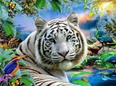 Алмазна мозаїка за номерами 40*50 