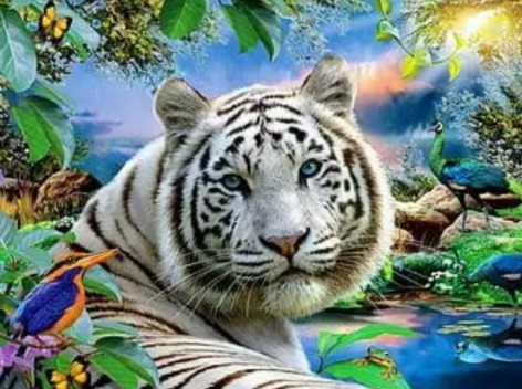 Алмазна мозаїка за номерами 40*50 