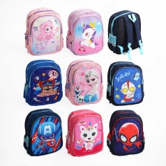 Рюкзак микс видов, два отделения, высота 33 см, в п/е 