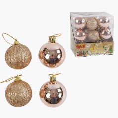 Новорічні ялинкові прикраси A-Toys 9 штук (C67463)