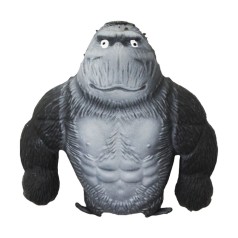 Антистресс тянучка горилла с песком 13*13 см ЧЕРНАЯ