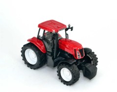Трактор игрушечный, инерционный, с открывающейся дверцей, с регулировкой колес, с подвижными деталями.