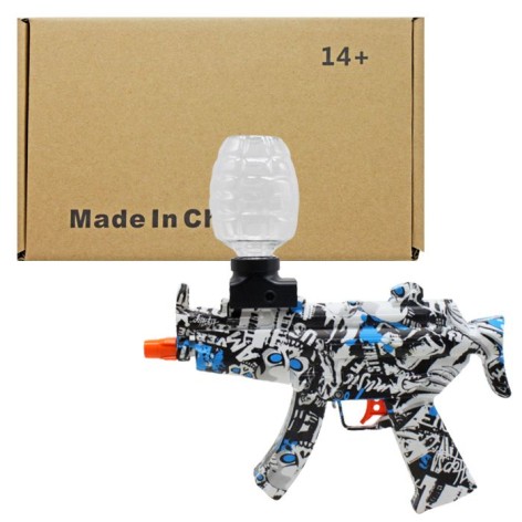 Автомат на гелевых патронах, с аккумулятором