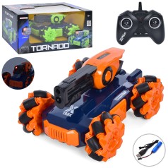 Р/К Машина, 2.4G, 18см, акум, USB-зарядне, роликові колеса, звук, світло, 2 кольори, в кор-ці, 30-15-17,5см /8/