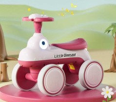 Велобіг JOY 4-х колісний колеса PU, рама пластик, озвучування та підсвічування, в коробці