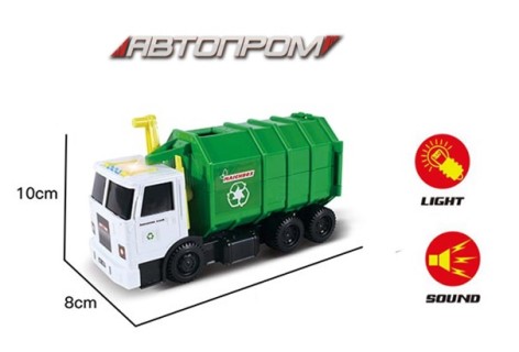 Машина АВТОПРОМ батар. світ., звук, кор.18*10,5*8,5см 