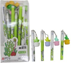 Ручка гелева пише-прає, 0,5мм, синя, Аodemei 