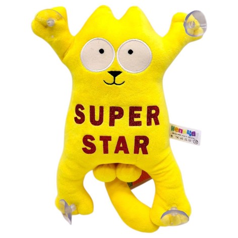 Іграшка мʼяка "Кіт Саймон", 25 см (SUPER STAR)