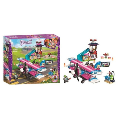 Конструктор 326 деталей, аеропорт, літак, 11032