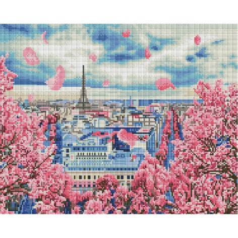 Алмазна мозаїка: Квітучі Єлисейські поля