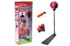 Боксерський набір дитячий A-Toys зі стійкою грушою перчатками насосом (MY2017A)
