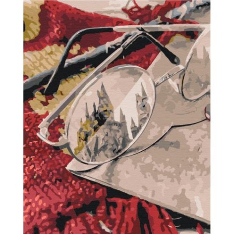 Картина за номерами "Погляд у чарівний світ" ????