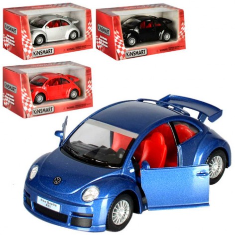 Машинка игрушечная металлическая, инерционная, 12 см, 1:32, отркрываются двери, резиновые колеса, 4 цвета, в коробке, 16-7,5-8 см